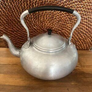 Vtg Knobler British Crown Colony Hong Kong Teapot/Lid w/Black Bakelite Handle